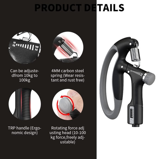 Digital Adjustable Counting Grip